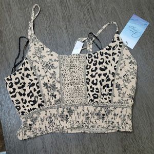 NWT Goa beachwear by Japna Crop Top